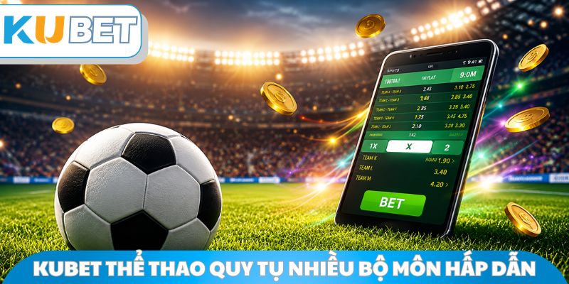Kubet Thể Thao quy tụ nhiều bộ môn hấp dẫn