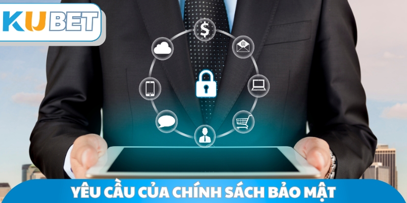 Yêu cầu của chính sách bảo mật